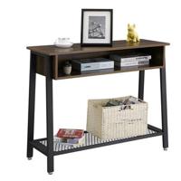 QUVIO Dressoir met open lade - QUV1009 - Rustic Dark Brown