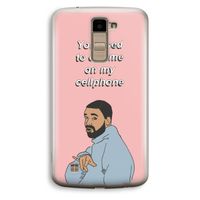 Hotline bling: LG K10 (2016) Transparant Hoesje