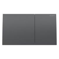 Geberit Drukplaat Sigma 70 Frontbediening 2-toets RVS Zwart Chroom
