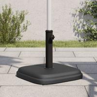 VidaXL Parasolvoet voor stokken van ø32/35/38 mm 11 kg vierkant
