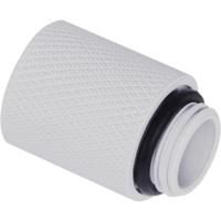 Alphacool eiszapfen verlengstuk 20 mm g1/4 ag to g1/4 ig - white verlenging (wit)
