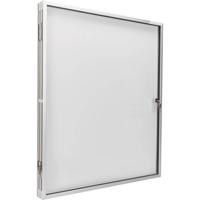 magnetoplan Wissellijst 1215300 Voor papierformaat: 12 x DIN A4 Buiten 1215300 Aluminium Wit 1 stuk(s)