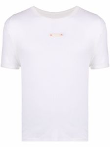 Maison Margiela t-shirt à détail signature - Blanc