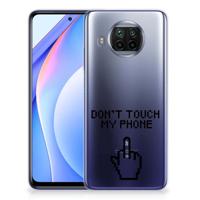 Xiaomi Mi 10T Lite Silicone-hoesje Finger Don&apos;t Touch My Phone