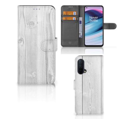 OnePlus Nord CE 5G | Book Style Case | White Wood