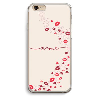 Kusjes: iPhone 6 / 6S Transparant Hoesje