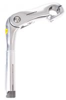 Promax stuurpen verstelbaar 22,2-25,4 / 170 / 25,4mm zilver