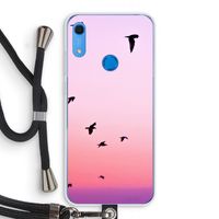 Fly away: Huawei Y6s Transparant Hoesje met koord