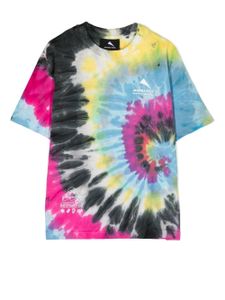 Mauna Kea t-shirt à imprimé tie dye - Gris