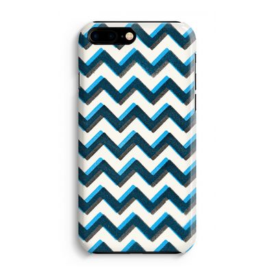 Onderbroken lijn: Volledig Geprint iPhone 7 Plus Hoesje