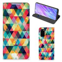 Samsung Galaxy S20 | Hoesje met Magneet | Geruit
