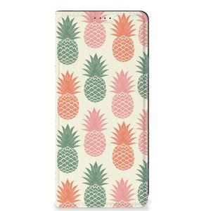 OPPO A58 4G Flip Style Cover Ananas