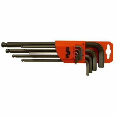 Inbussleutel Set ATM 1,5 - 10 mm Zeshoekig Inbussleutel Set 9 Onderdelen (9 Stuks)