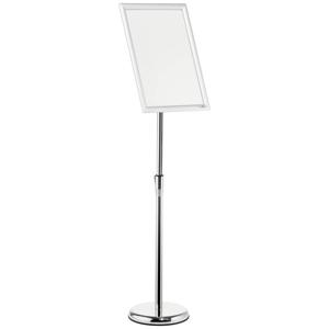 Durable 479923 Informatiezuil met aluminium klikframe 1 x DIN A3 250.00 mm x 250 mm x 1290 mm x 250 mm 1 stuk(s)