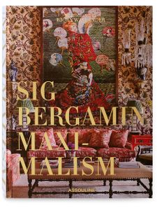 Assouline livre Maximalism de Sig Bergamin - Marron