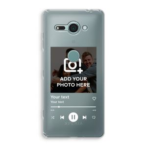 Music Player: Sony Xperia XZ2 Compact Transparant Hoesje
