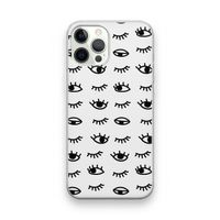 Eye pattern #2: iPhone 12 Pro Transparant Hoesje