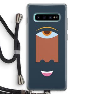Mono M: Samsung Galaxy S10 Plus Transparant Hoesje met koord