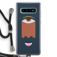 Mono M: Samsung Galaxy S10 Plus Transparant Hoesje met koord