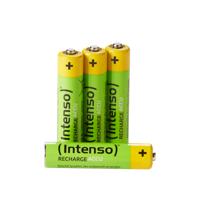 Intenso HR03 NiMH Energy Eco 1000mAh 4er Blister - Micro (AAA) - 1.000 mAh Oplaadbare batterij Nikkel-Metaalhydride (NiMH)