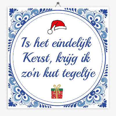 Spreuk tegeltje is het eindelijk Kerst Spreuk tegeltje is het eindelijk Kerst