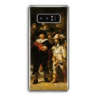 De Nachtwacht: Samsung Galaxy Note 8 Transparant Hoesje