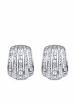 Pragnell boucles d'oreilles Manhattan en blanc 18ct ornées de diamants - Argent - thumbnail