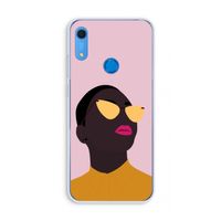 Yellow glasses: Huawei Y6s Transparant Hoesje