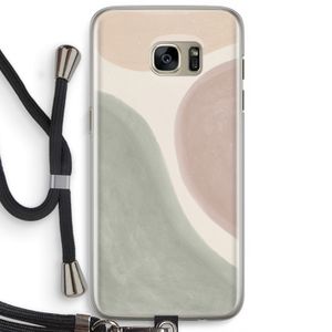 Geo #6: Samsung Galaxy S7 Edge Transparant Hoesje met koord