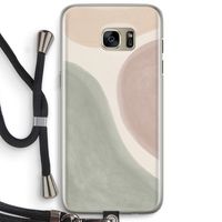 Geo #6: Samsung Galaxy S7 Edge Transparant Hoesje met koord