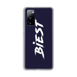 Biest: Samsung Galaxy S20 FE / S20 FE 5G Transparant Hoesje