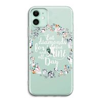 Diamonds: iPhone 11 Transparant Hoesje