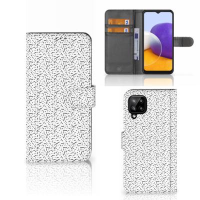 Samsung Galaxy A22 4G | M22 | Telefoon Hoesje | Stripes Dots