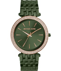 Horlogeband Michael Kors MK3729 Roestvrij staal (RVS) Groen 20mm