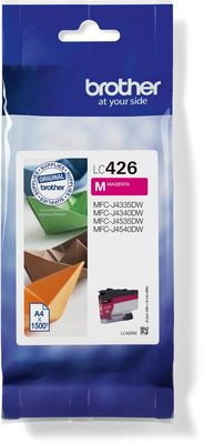 Brother inktcartridge, 1.500 pagina&apos;s, OEM LC-426M, magenta