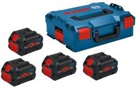 Bosch Blauw Bosch accessoires accupack | 4 x procore18v 5.5ah | in l-boxx - 1600a02a2u