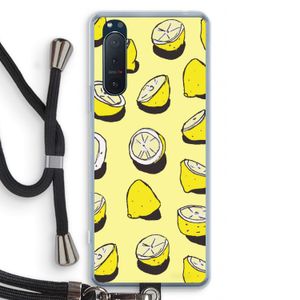 When Life Gives You Lemons...: Sony Xperia 5 II Transparant Hoesje met koord
