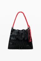 Middelgrote rugzak met reliëf - BLACK - U