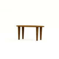 HSM Collection-Ovale Bijzettafel Tide- 90x50x43-Bruin-Mango HSM Collection-Ovale Bijzettafel Tide- 90x50x43-Bruin-Mango