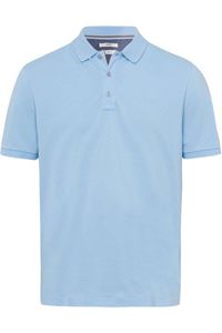 Brax Hi-FLEX Modern Fit Polo shirt Korte mouw lichtblauw