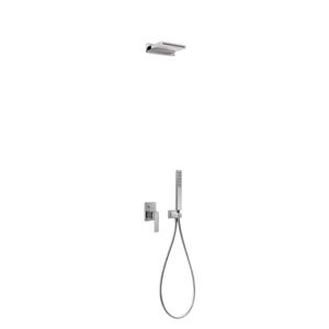 TRES Slim Exclusive inbouw kraan met waterval incl. handdouche 20218005
