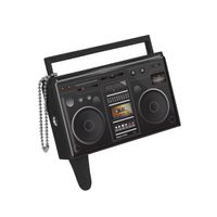 Balvi audiosplitter radio 7x 3,2 cm ABS wit - thumbnail