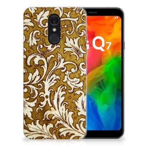 Siliconen Hoesje LG Q7 Barok Goud