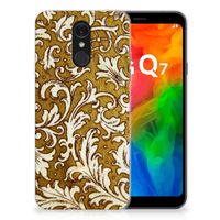 Siliconen Hoesje LG Q7 Barok Goud - thumbnail