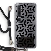 Crazy pattern: Xiaomi Mi Note 10 Transparant Hoesje met koord