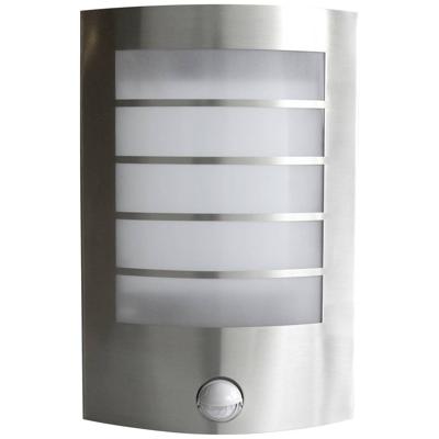 ECO-Light SLIM ST5001-PIR LED-buitenlamp met bewegingsmelder (wand) LED LED 8.00 W RVS