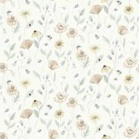 Dutch Wallcoverings Rosenlycka - Flowers Pastel - Multi