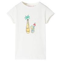 VidaXL Kindershirt 104 ecru