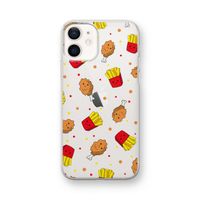 Chicken 'n Fries: iPhone 12 mini Transparant Hoesje