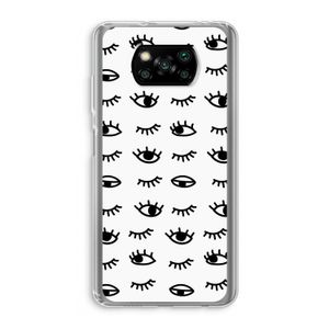 Eye pattern #2: Xiaomi Poco X3 NFC Transparant Hoesje